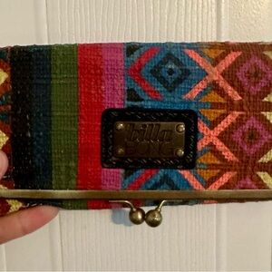 Billabong Multicolor Geometric Wallet